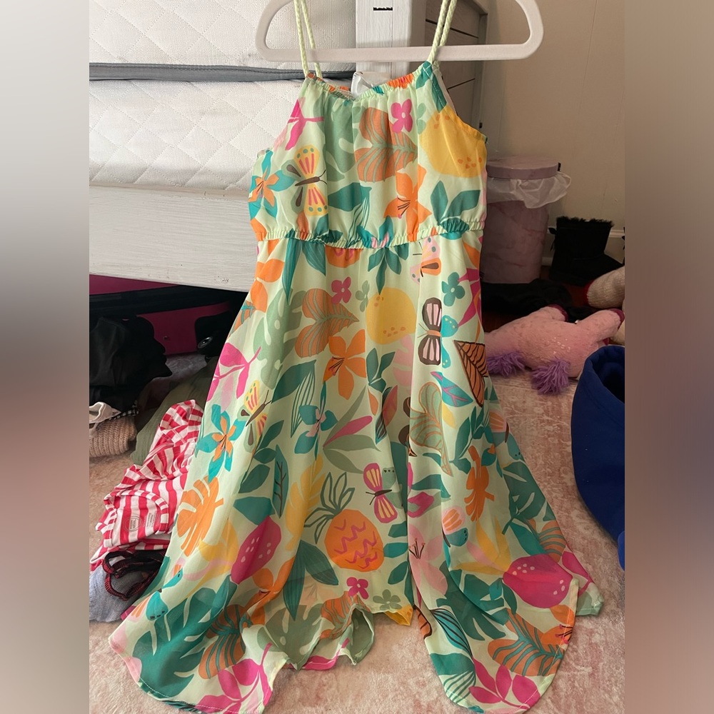 Girls floral sundress